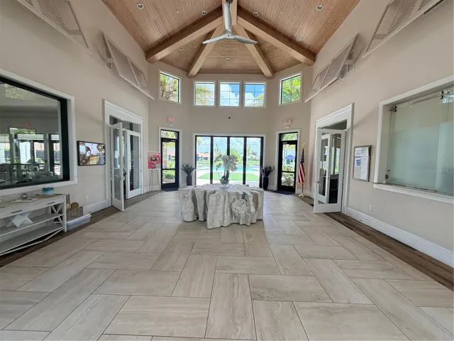 Stunning Clubhouse Entrance