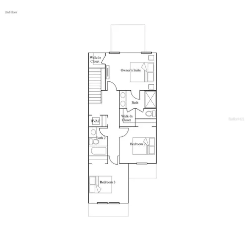 Second floor plan