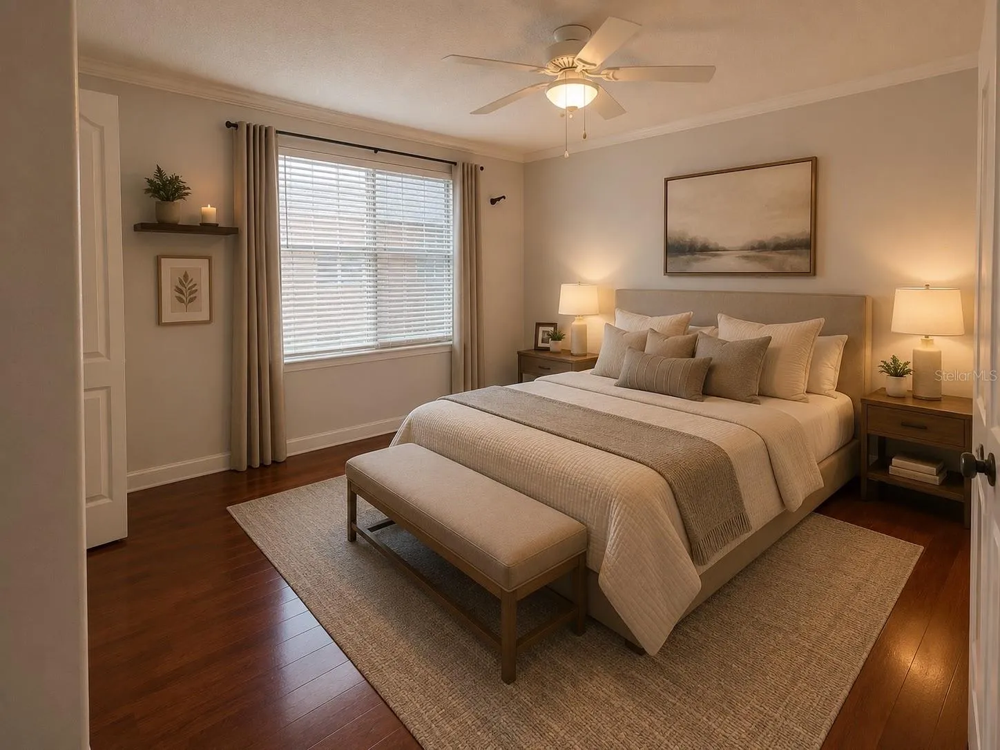 Virtual Staging Bedroom