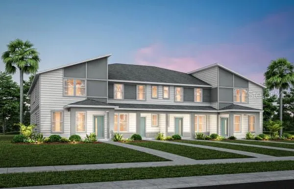 Exterior Design. Artistic rendering for this new construction home. Pictures are for illustrative purposes only. Elevations, colors and options may vary.