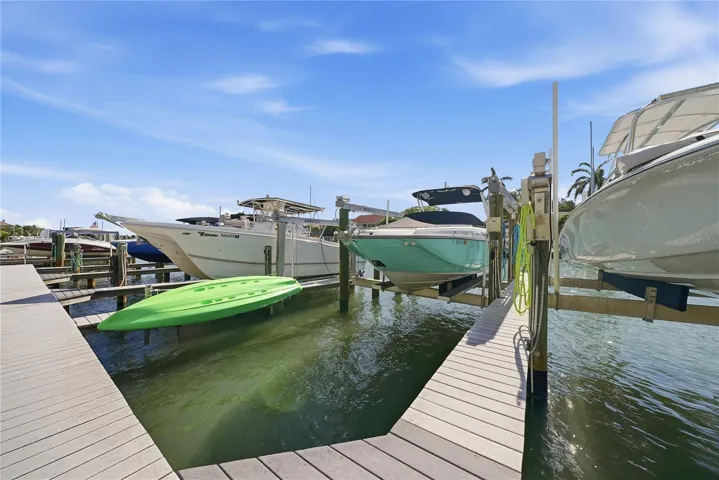 Private Boat Slip and Lift