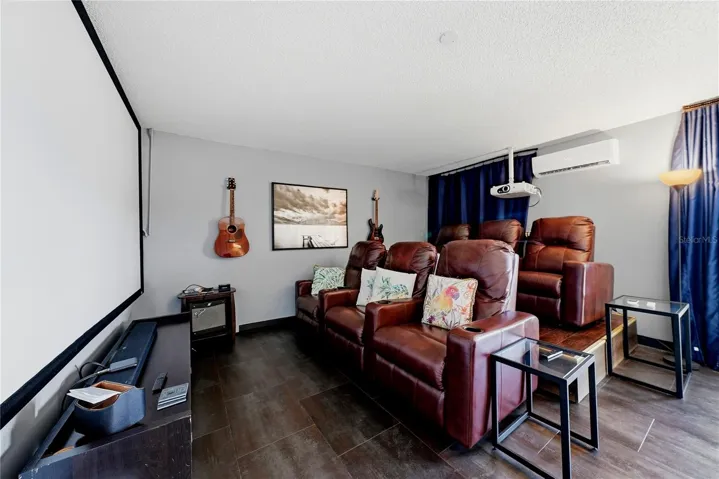 Home Theater Room on Ground Floor