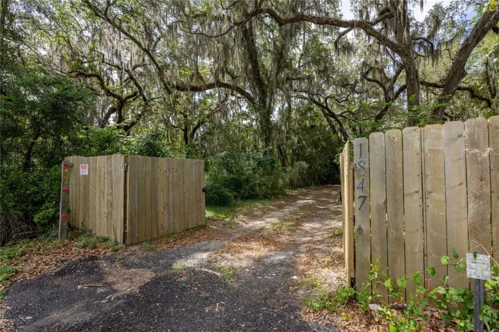 Entrance to property