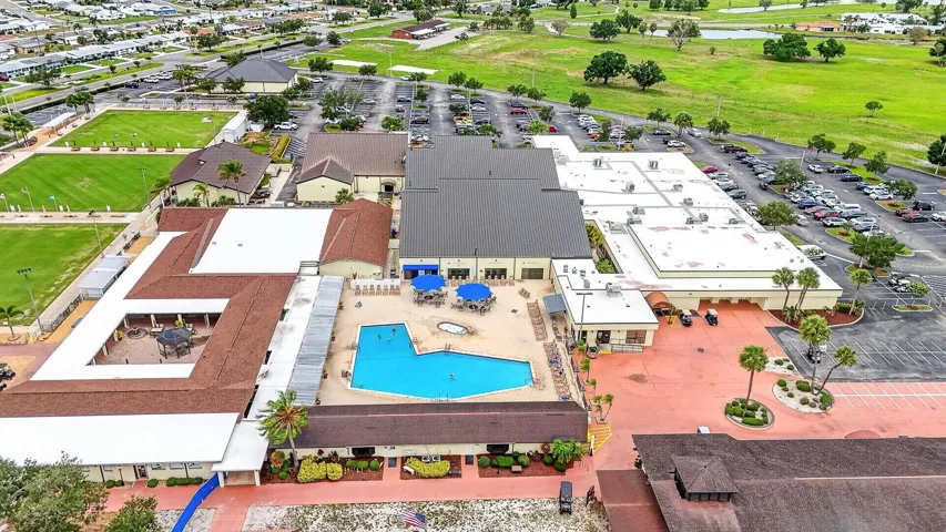 Aerial of Ammenity center