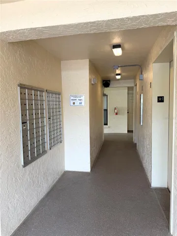 Mailbox across from Elevators on bottom floor