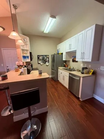 Kitchen w/ Fridge & DW