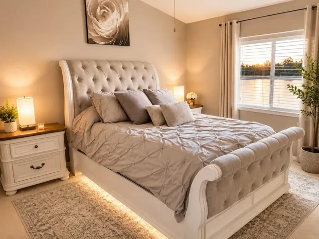 MASTER BEDROOM w/Lakeview