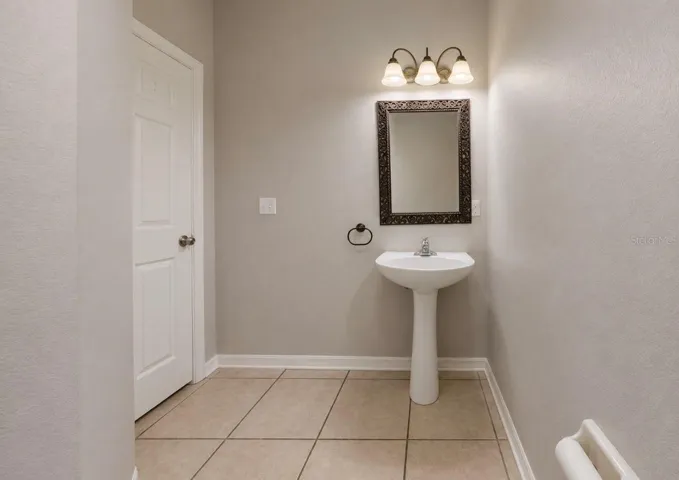 Half Bath First Floor
