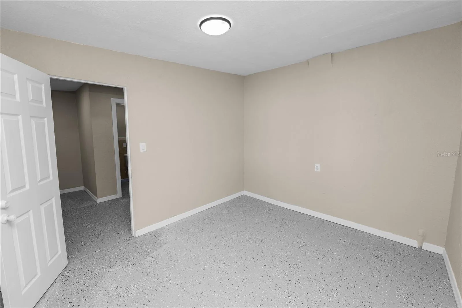 unfinished efficiency apartment