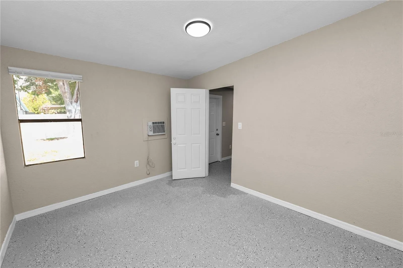 unfinished efficiency apartment