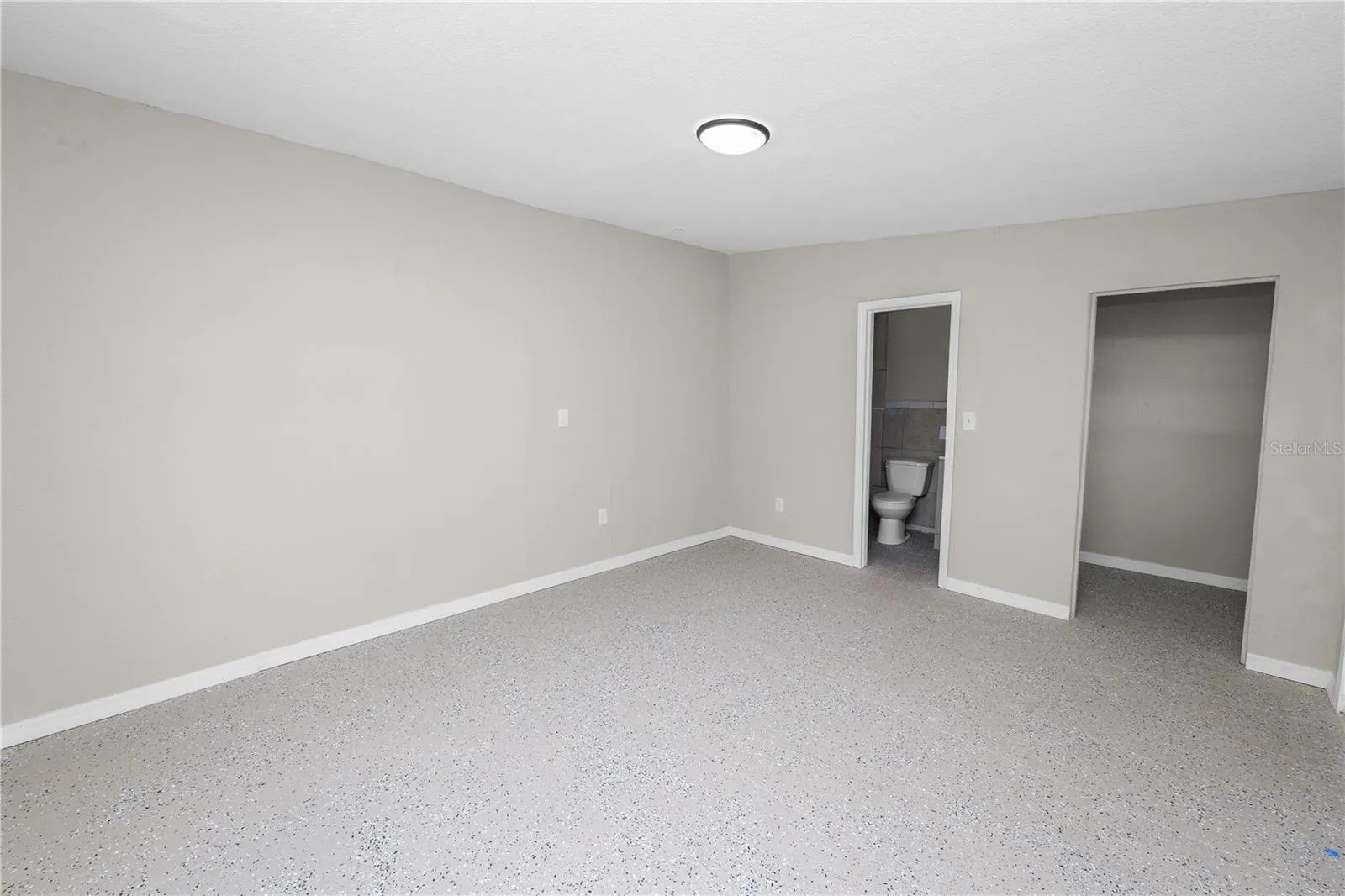 unfinished efficiency apartment