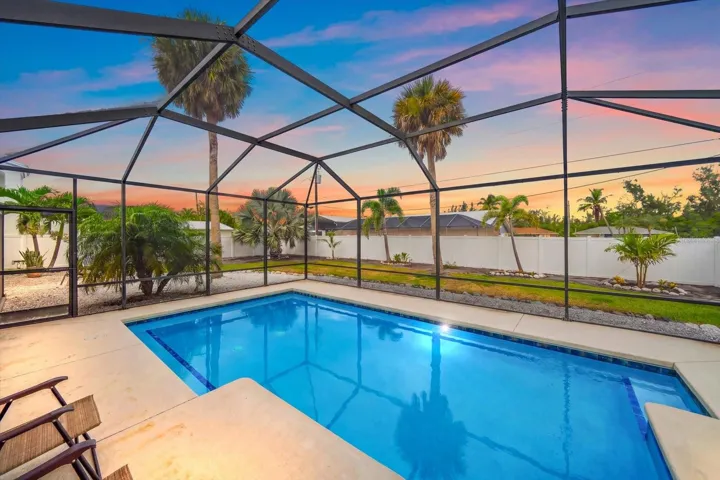 Pool at Sunset