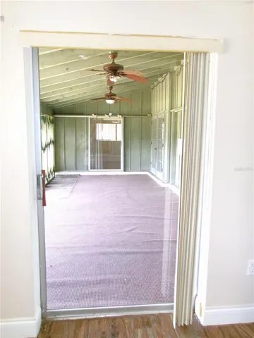 Second guestroom view to the covered patio
