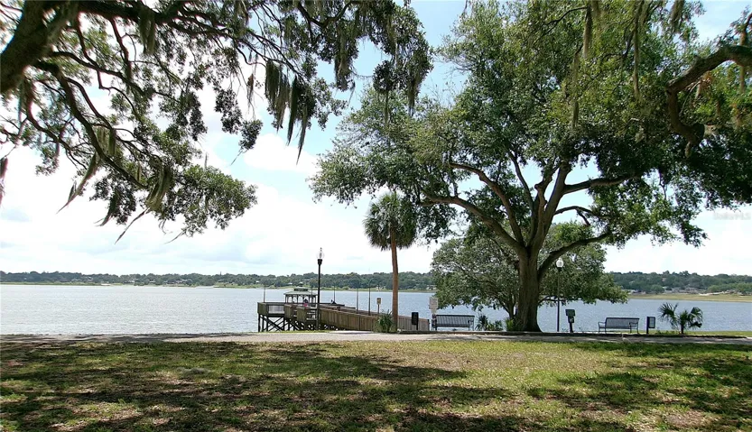 Lake Wailes Park dock
