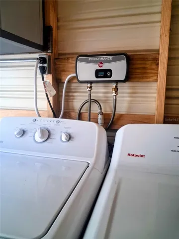 W/D water system