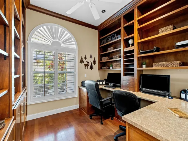Office with seating for two