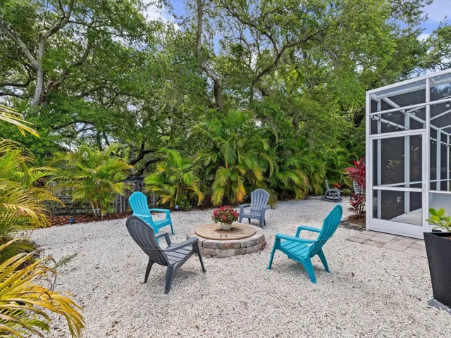 Firepit area