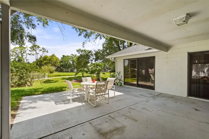 Large Covered Patio