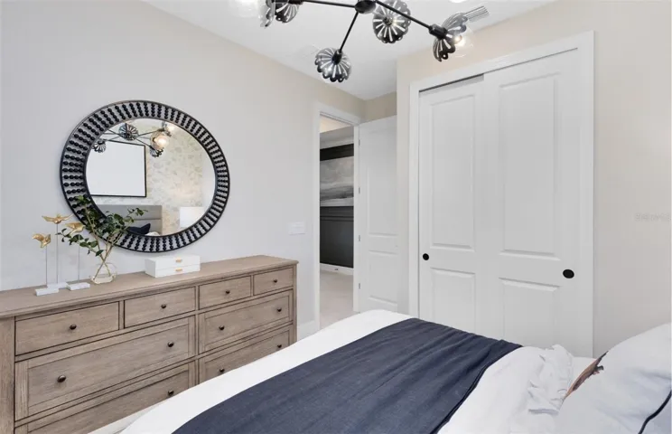 Model Home Design Only. Pictures and furnishings are for illustrative purposes only. Elevations, colors and options may vary. Furniture is for model home staging only.