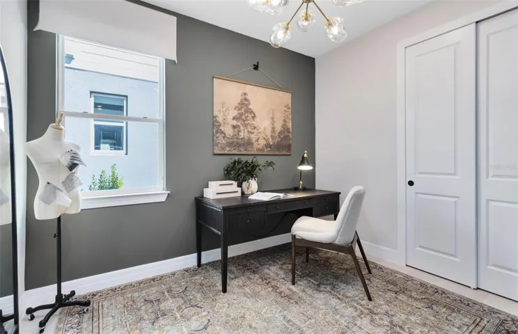 Model Home Design Only. Pictures and furnishings are for illustrative purposes only. Elevations, colors and options may vary. Furniture is for model home staging only.