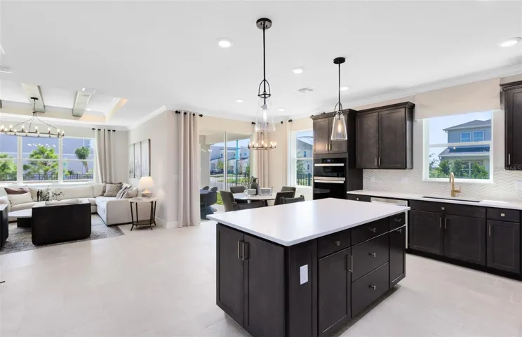 Model Home Design Only. Pictures and furnishings are for illustrative purposes only. Elevations, colors and options may vary. Furniture is for model home staging only.