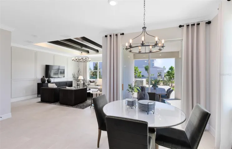 Model Home Design Only. Pictures and furnishings are for illustrative purposes only. Elevations, colors and options may vary. Furniture is for model home staging only.