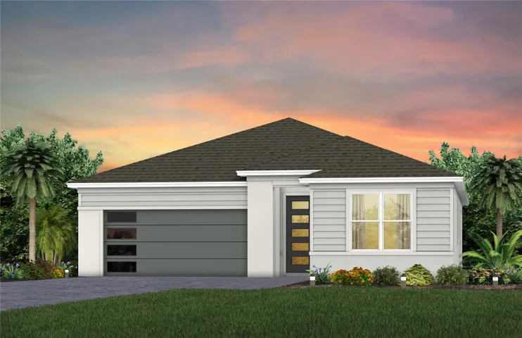 Exterior Design. Artistic rendering for this new construction home. Pictures are for illustrative purposes only. Elevations, colors and options may vary.