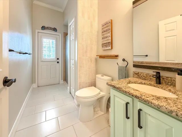 Updated third bathroom
