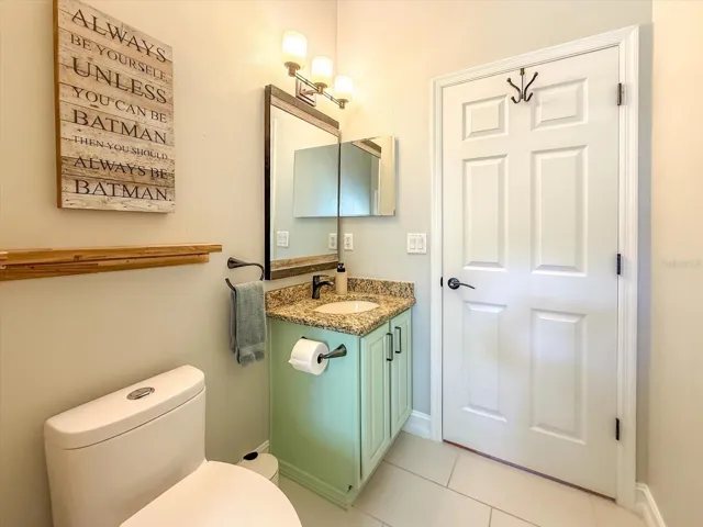 Updated third bathroom