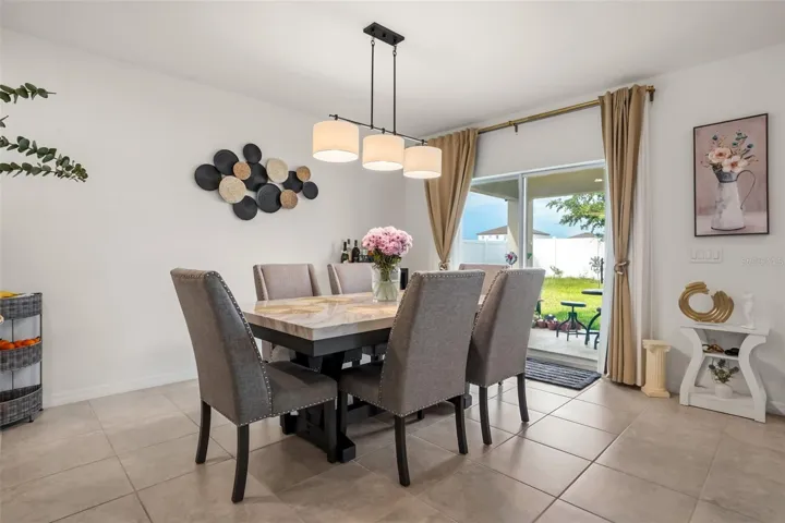 Dining area