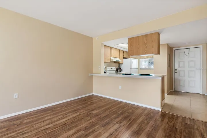 View of the kitchen