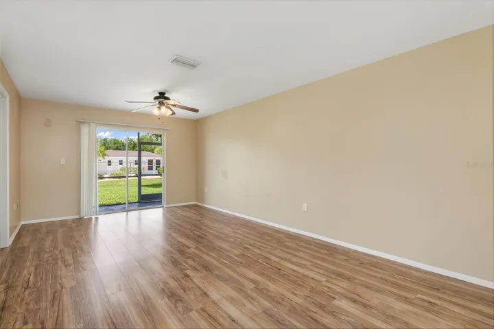 View from entry 21ft of living space