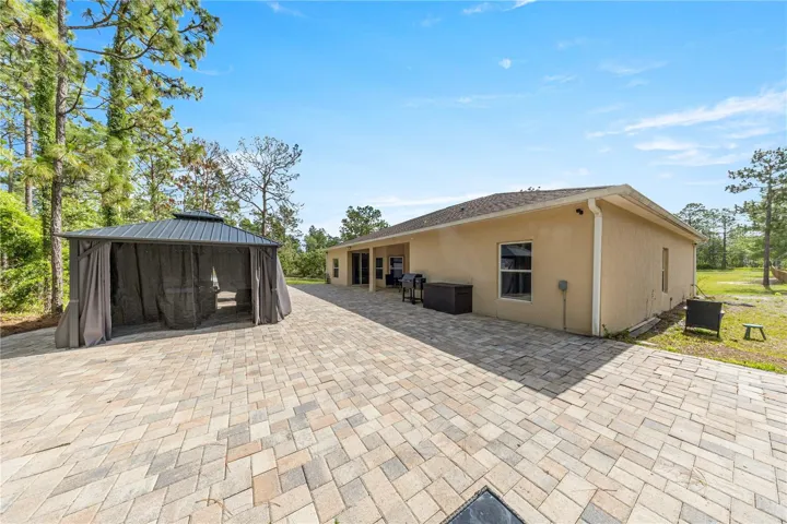 Outdoor Living Space- Gazebo does not convey