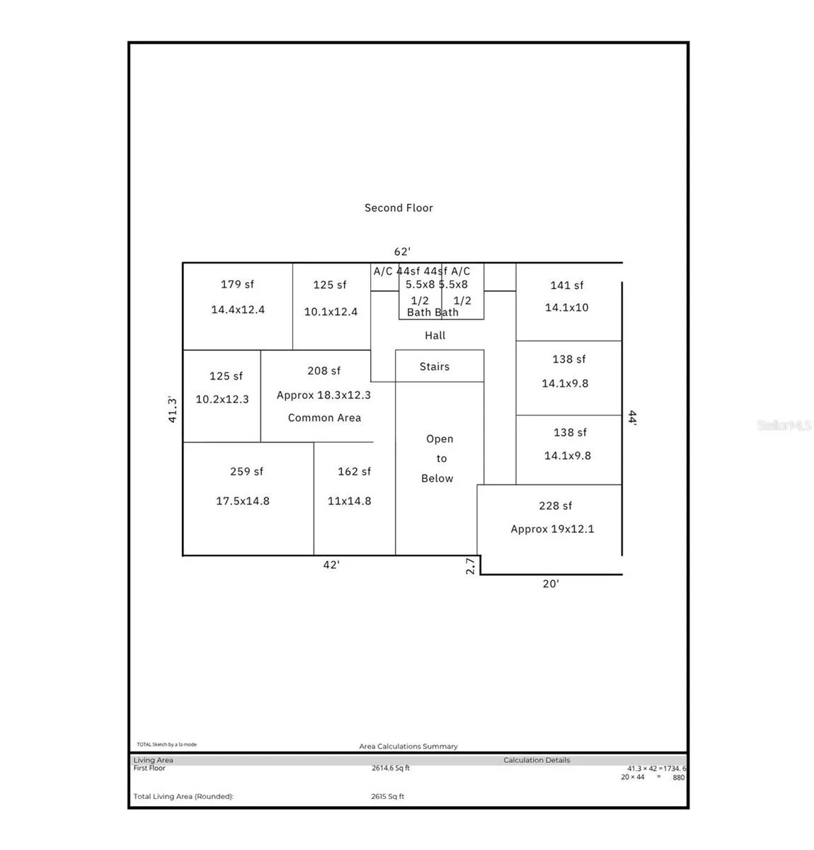 Second Floor Plan