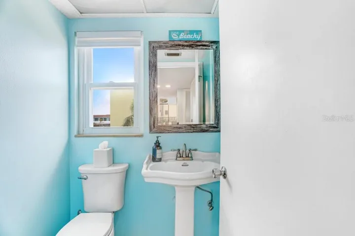 Half Bath off of Kitchen