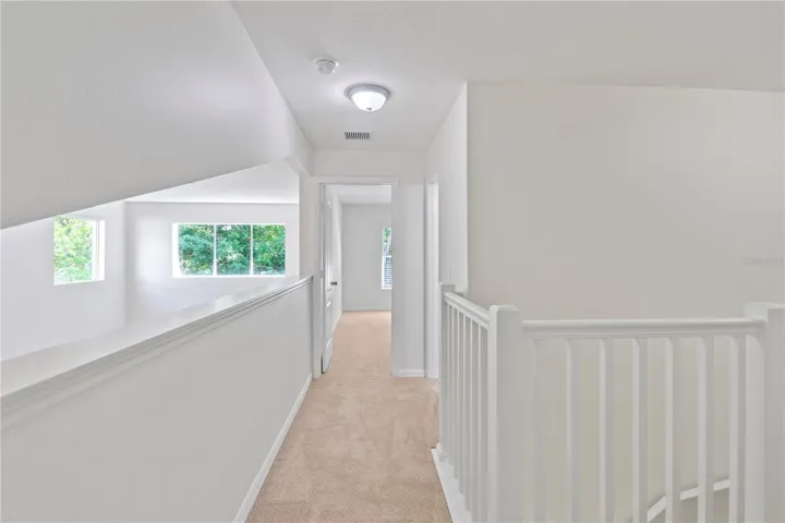 Open hallway upstairs