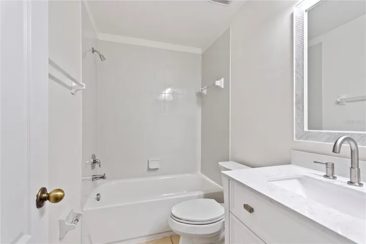 Full Bathoom on Second Floor