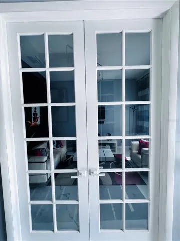 flex room entrance door