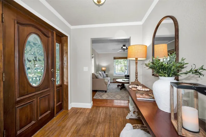 Entrance from the Front Porch
