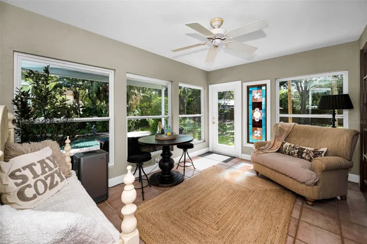 Sun Room #1 with dog chair