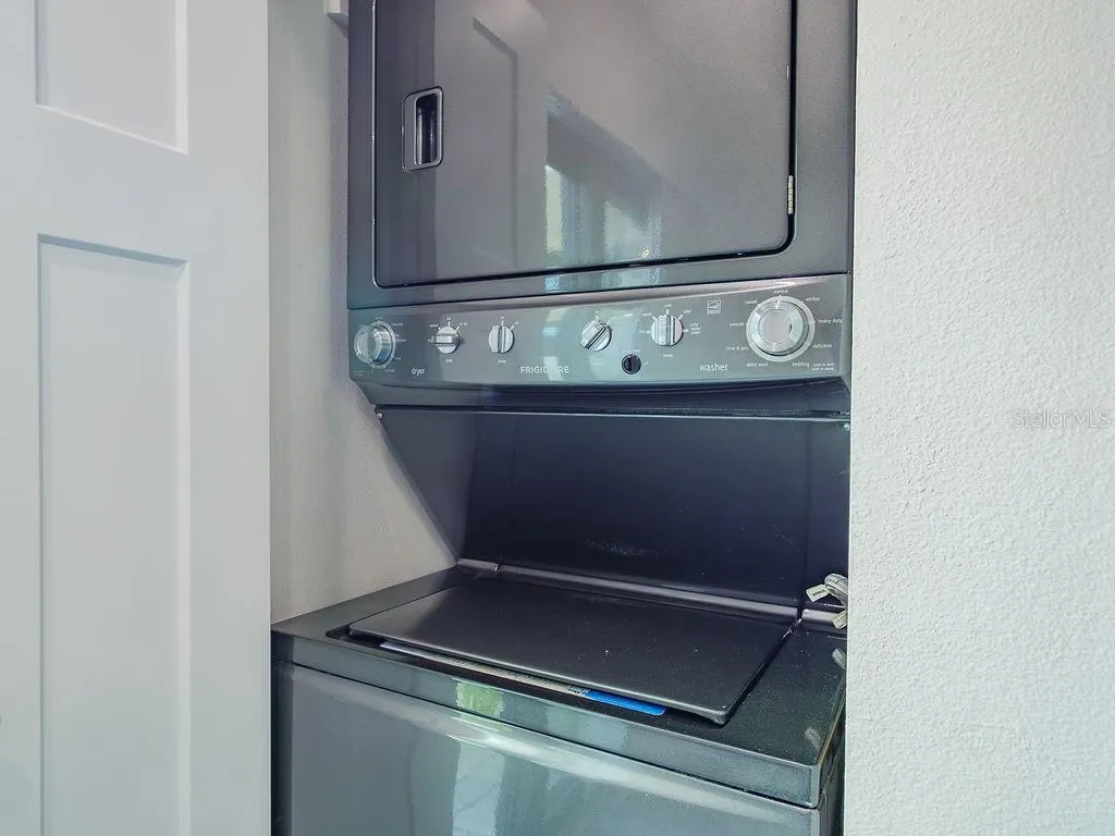Laundry in kitchen