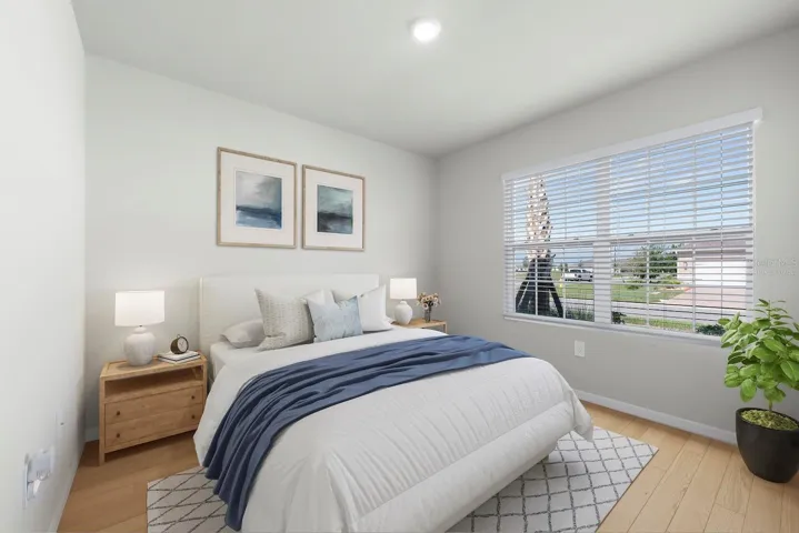 Bedroom 2 - Virtually staged.