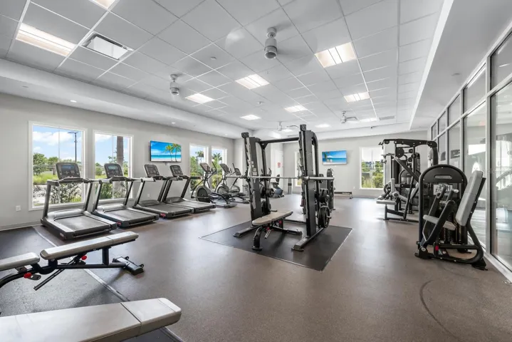 Community fitness center.