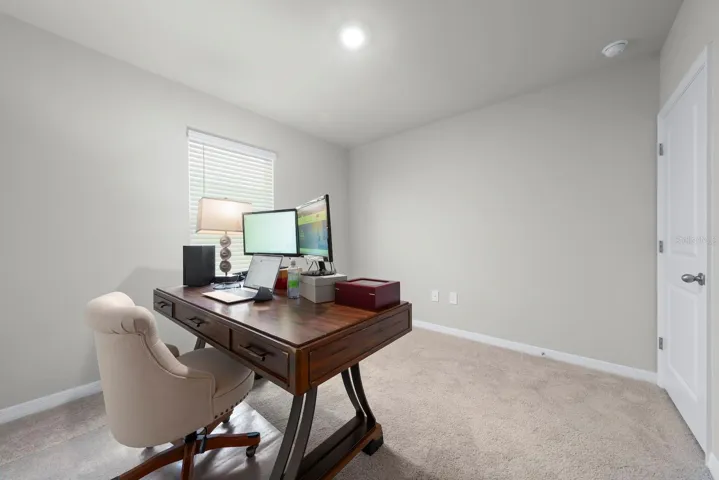 Bedroom 4 - currently being used as an office.