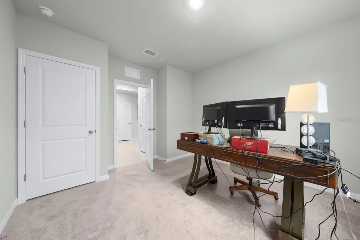 Bedroom 4 - currently being used as an office.