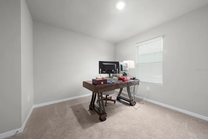 Bedroom 4 - currently being used as an office.
