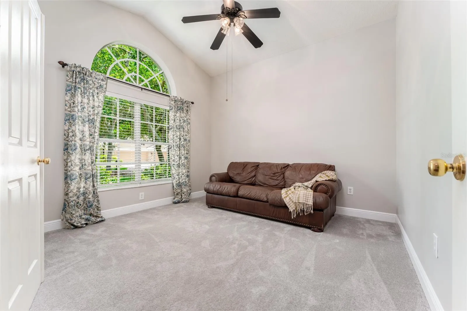 Office/Den with French Doors, New Carpet, New Paint