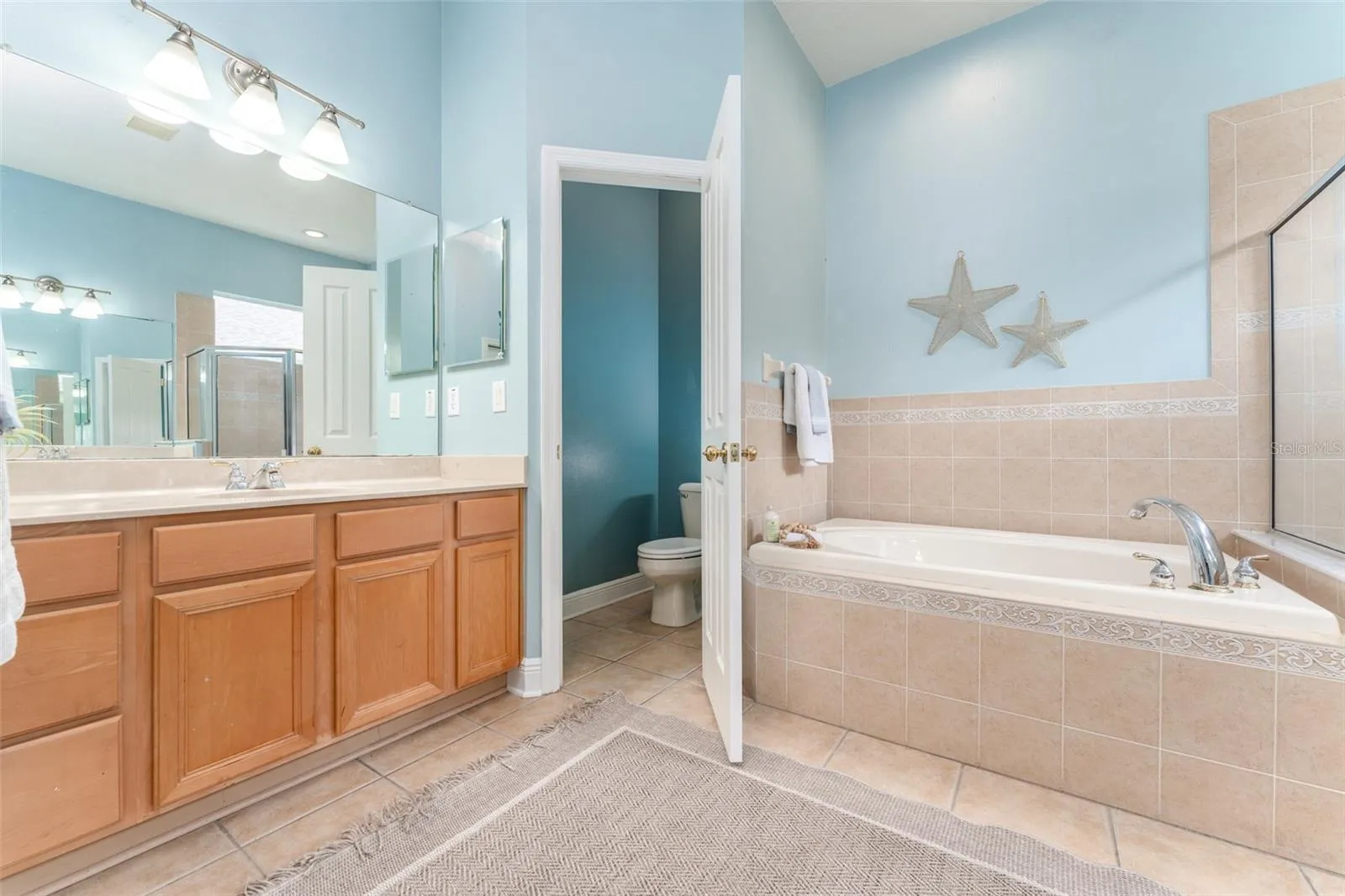 Primary Bath, Garden Tub Seperate Shower