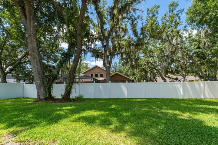 Extra Large Private Back Door, with Reclaimed Water and In ground Irrigation