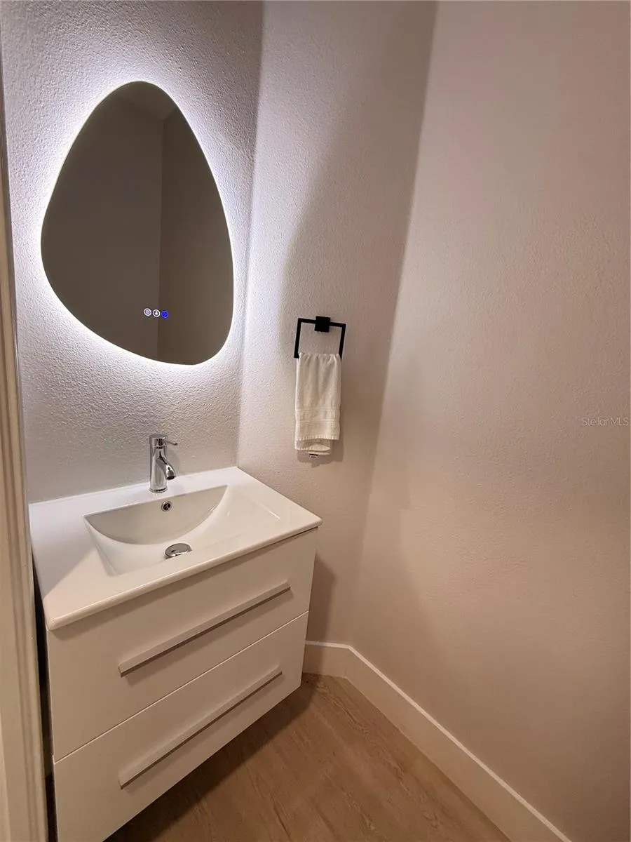 downstairs restroom